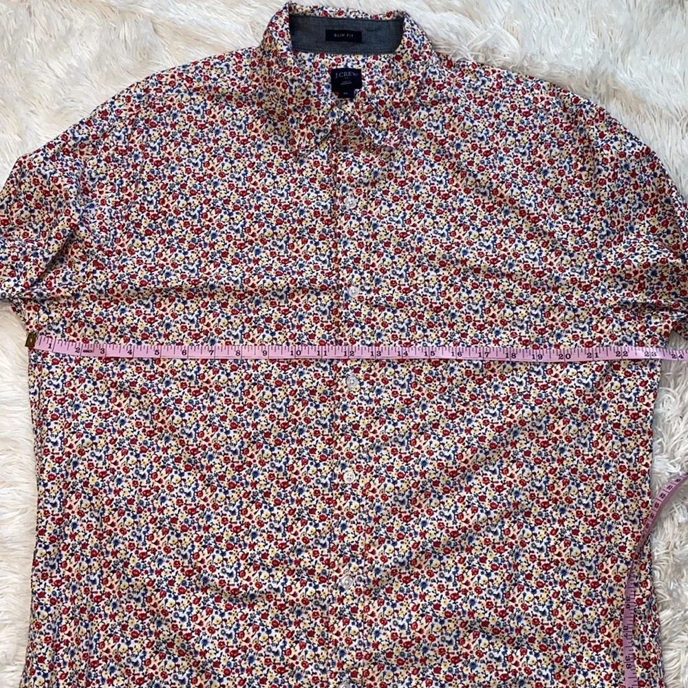 J. Crew Floral Print Button‎ Down Shirt